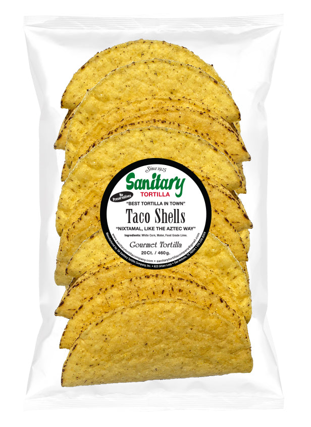 Taco Shell 3 Taco Shells - 3 Packages – Sanitary Tortilla Company